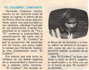 "El Culebro" cantante